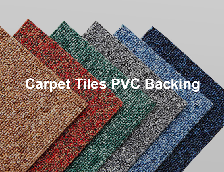 Carpet Tiles PVC Backing text